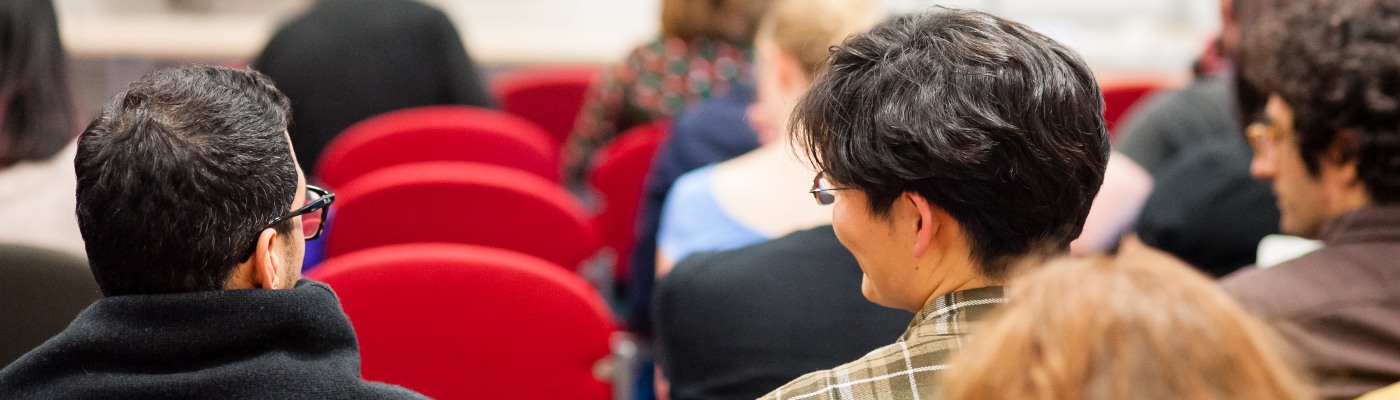 Person in audience at event